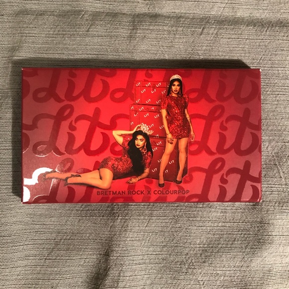 Colourpop Other - Colourpop Bretman Rock “Lit” eyeshadow palette